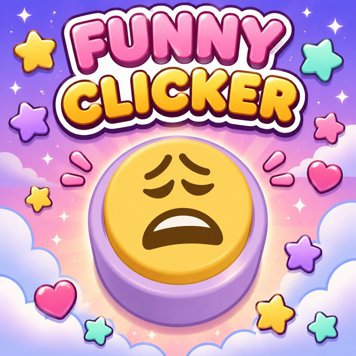 Emoji Funny Clickers-Keychain, Anti-Stress, Digital Download