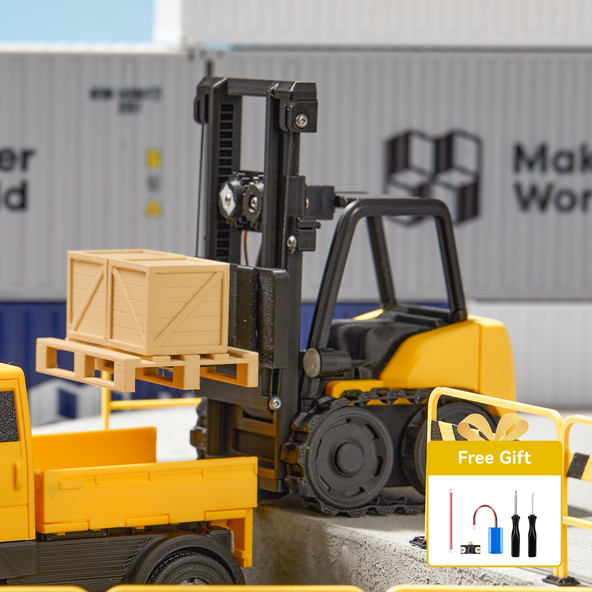 Φτιαξτο Μονος σου (DIY) - Κλάρκ (Cyberbrick Official Forklift)