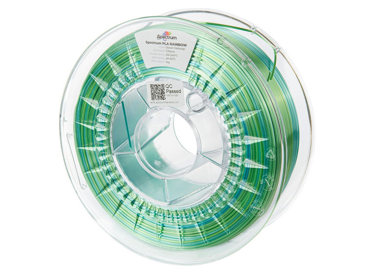 PLA Silk Rainbow 1.75mm 1Kg (Spectrum)