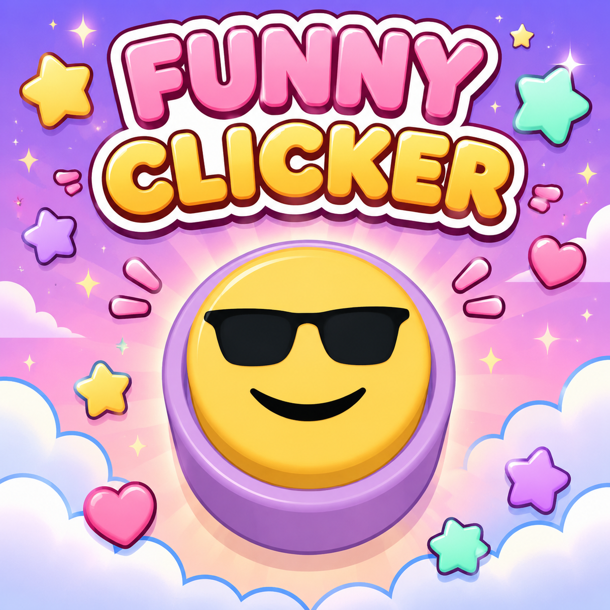 Emoji Funny Clickers-Keychain, Anti-Stress, Digital Download