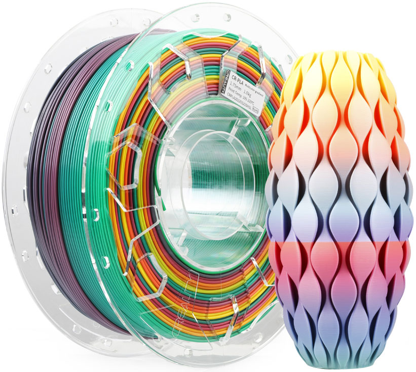 PLA-CR Rainbow 1.75mm 1kg (Creality)