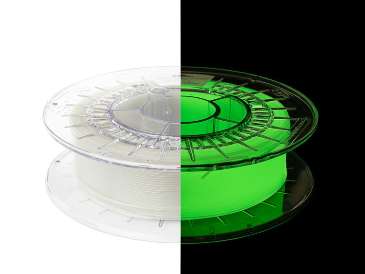 PLA Glow in the Dark Yellow-Green 1.75mm (Spectrum)(80168)