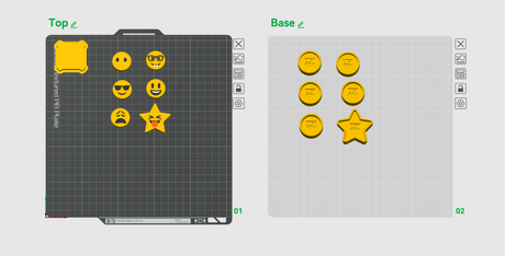 Emoji Funny Clickers-Keychain, Anti-Stress, Digital Download